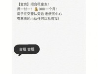 攻略合租女友，让她在你身边留下深刻印象（打造温馨共同生活的秘诀，提升合租关系的默契）