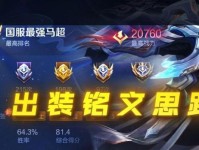 马超出装铭文攻略——战场杀神的必杀装备（马超出装铭文攻略，带你解锁最强战力！）