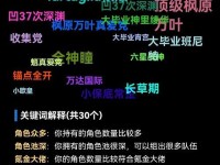 原神雷池攻略（用电闪雷鸣，征战世界，打造最强雷池阵容）