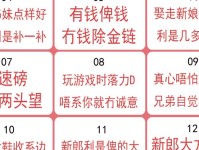 新娘整蛊游戏攻略（轻松一笑，终生难忘，让新娘忍俊不禁）